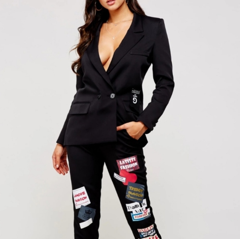 2 Piece Pant Suit
